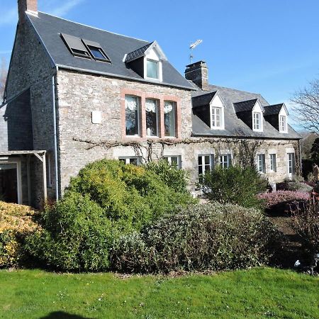 Gite De Charme "La Maison Saint-Leonard" Avec Piscine, Spa, Vue Sur Le Mont Saint-Michel Vains Kültér fotó