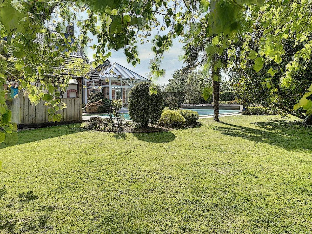 Gite De Charme "La Maison Saint-Leonard" Avec Piscine, Spa, Vue Sur Le Mont Saint-Michel Vains Kültér fotó