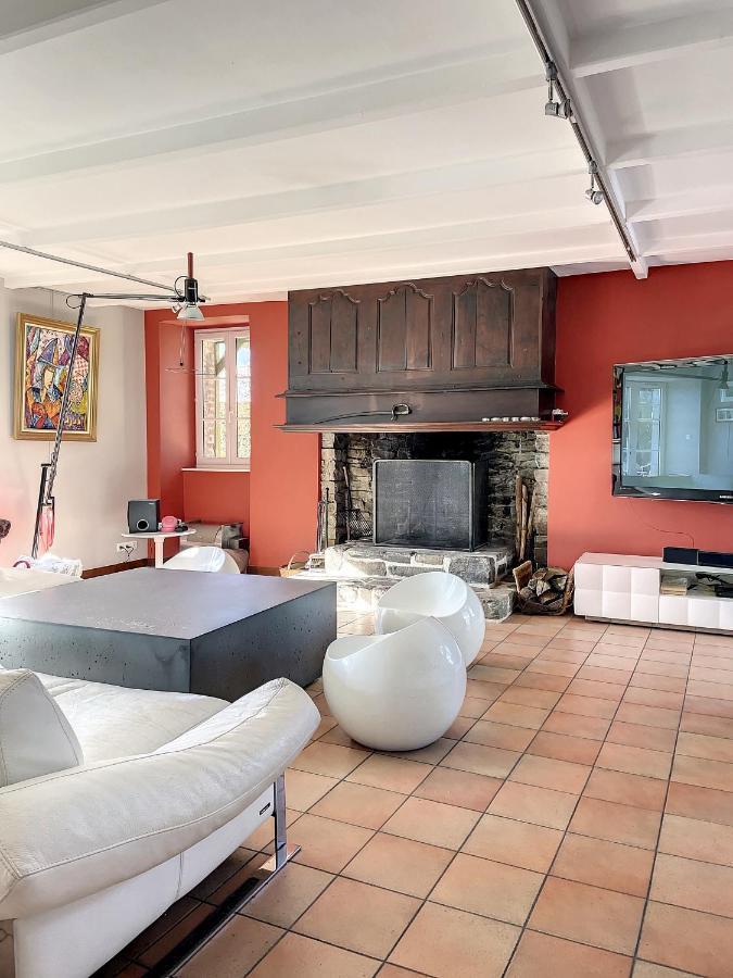 Gite De Charme "La Maison Saint-Leonard" Avec Piscine, Spa, Vue Sur Le Mont Saint-Michel Vains Kültér fotó