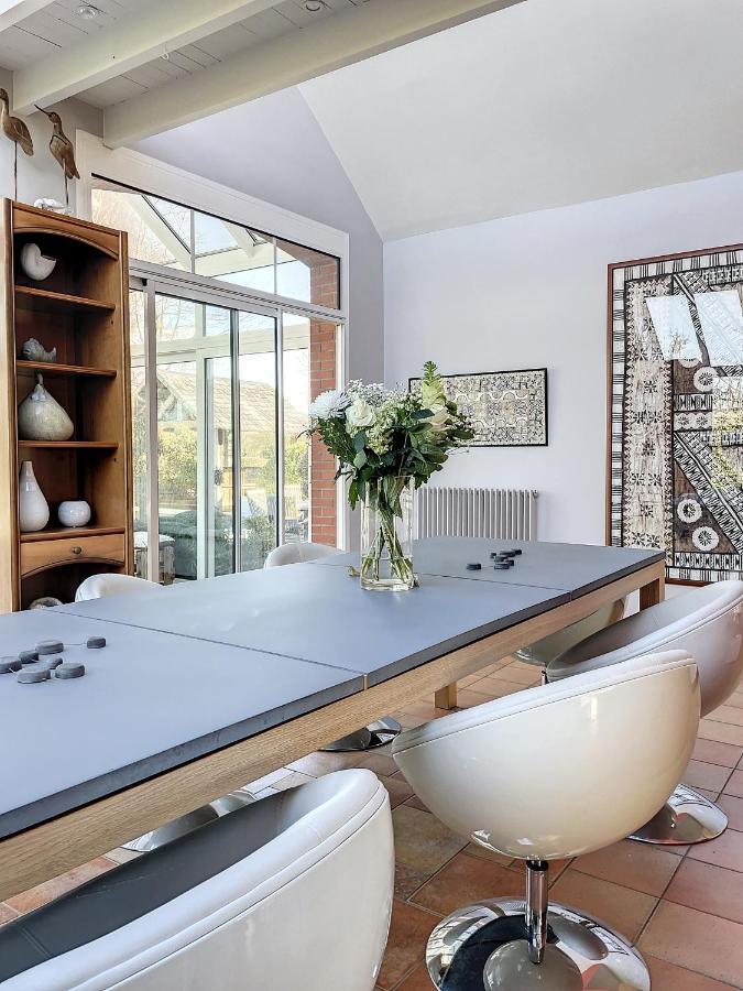 Gite De Charme "La Maison Saint-Leonard" Avec Piscine, Spa, Vue Sur Le Mont Saint-Michel Vains Kültér fotó