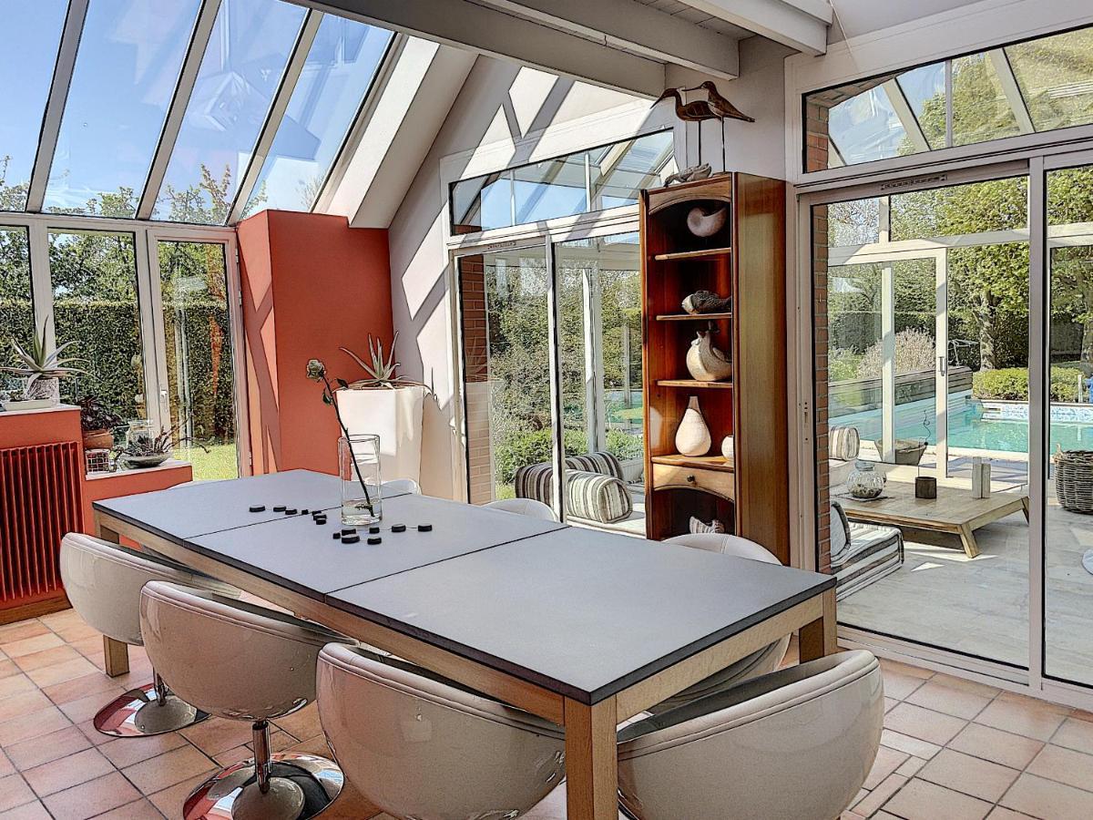 Gite De Charme "La Maison Saint-Leonard" Avec Piscine, Spa, Vue Sur Le Mont Saint-Michel Vains Kültér fotó